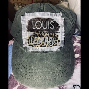 Louis and leopard hat